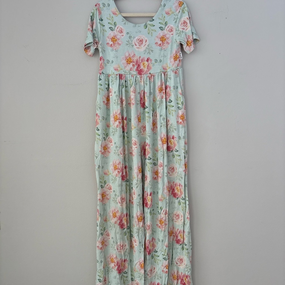 Gigi & Max Mae Floral Leggy Romper